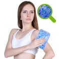 thumbnail image 2 of Hot and Cold Gel Bead Ice Pack 2-Pack by FOMI Care  Lavender Scented  Reusable Cold Wrap, Cold Compress & Heating Pad  Freezable, Microwavable  Fabric Backing 7.5 x 5, 2 of 6