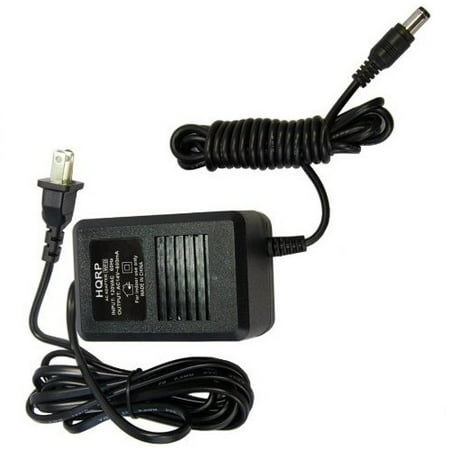 HQRP AC Adapter for Roland BRC-120 fits GR-33, GR-20 Guitar Synthesizer, AF-70 Anti-Feedback Processor, Power Supply Cord G2457144R0 + HQRP