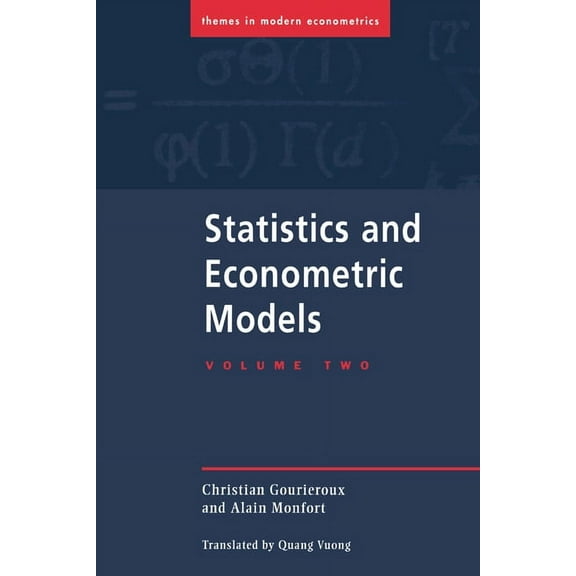 Statistics and Econometric Models, (Paperback)