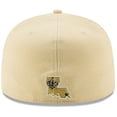 thumbnail image 3 of Men's New Era Vegas Gold New Orleans Saints Omaha 59FIFTY Fitted Hat, 3 of 4