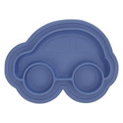 Kushies Siliplate Silicone Suction Plate For Toddlers, BPA, PVC & Phtalate Free Blue Color