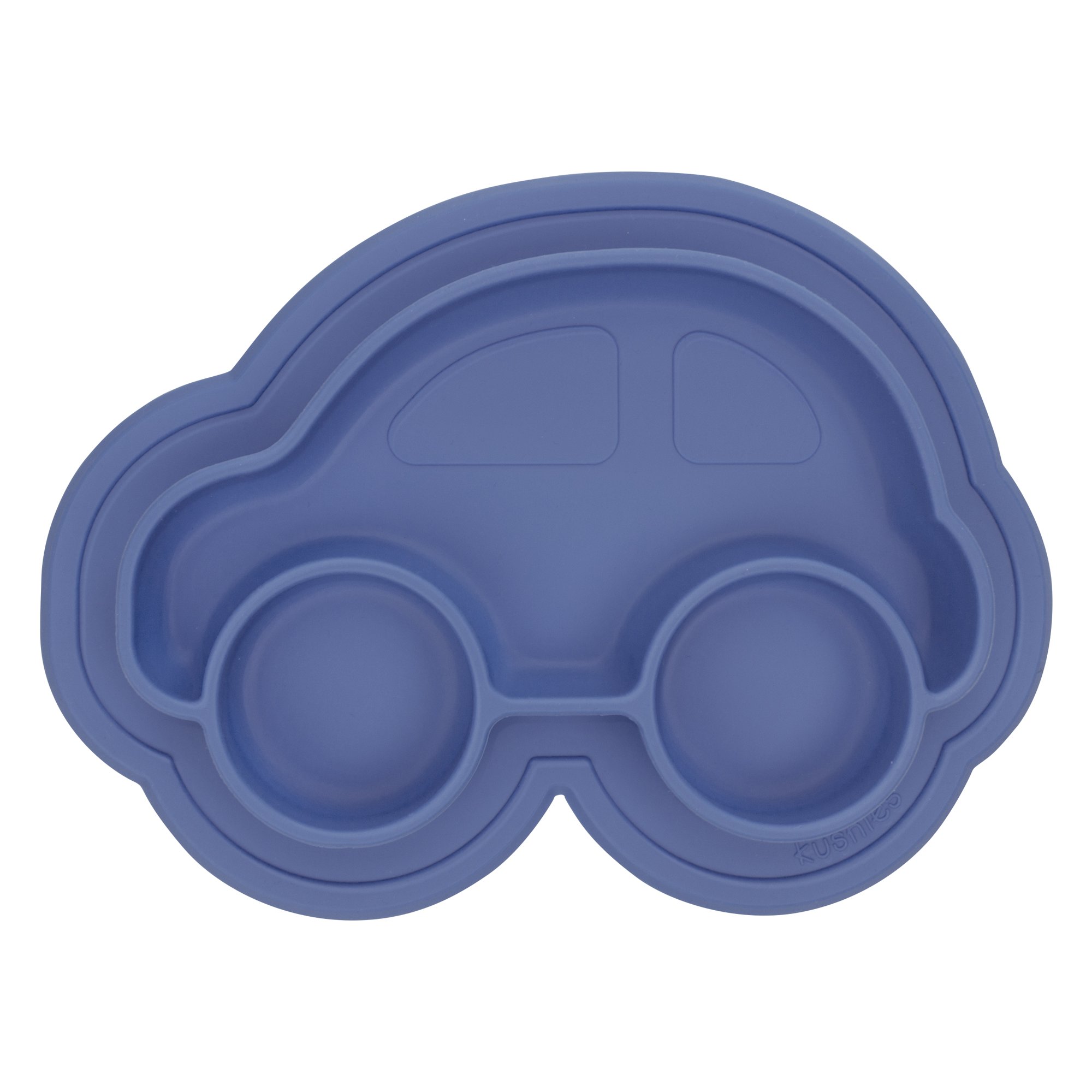 Kushies Siliplate Silicone Suction Plate For Toddlers, BPA, PVC & Phtalate Free Blue Color