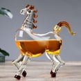 thumbnail image 4 of Novedad Forma Decantador 1000 ml Contenedor Caballo Soporte decorativo , Regalos para hombres, 4 of 9