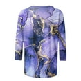 thumbnail image 5 of Pompotops T-shirt à Manches Courtes Col Rond Mode Été pour Femmes Liquidation, 5 of 5