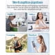 thumbnail image 5 of Hand Fan Folding,Portable Fan for Travel 4000mAh Battery Handheld Fan Rechargeable with 3 Speeds,Cordless Personal Fan Small Fans Quiet Table Fan Pock, 5 of 5