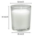thumbnail image 5 of Mainstays Unscented Glass Filled Votives Candles, 5 of 5