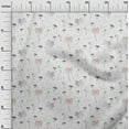 thumbnail image 2 of oneOone Organic Cotton Poplin Twill Fabric Bird & Palm Tree Print Fabric By Yard 42 Inch Wide, 2 of 4