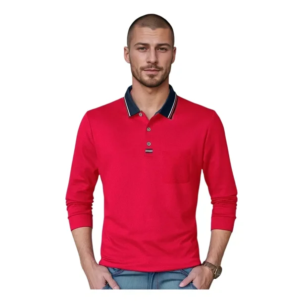 Evas Playeras Tipo Polo Manga Larga Mujer Playera Tipo Polo Manga