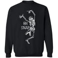 thumbnail image 2 of OXI Crewneck Sweatshirt - Oh Snap, Basic Casual Sweatshirts for Men's and Women Fleece Sweatshirt Long Sleeve - Black Small, 2 of 2