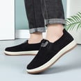 thumbnail image 4 of Men Boat Shoes Slip On Walking Loafers Width Shoes Non Slip Sneakers Lightweight Comfort Fashion Business Work, 40, 4 of 7
