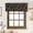 Forest-1, variant on Mushroom Valance Curtain Vintage Insect Cherry Woodland Vanilla Print Rod Pocket Valance Window Treatments 1 Panel Short Curtains for Kitchen Farmhouse Living Room Decor 54 x 18 in