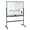 Black D, variant on Kids Easel, Toddlers Art Easel, Wooden Kid Easel with Paper Roll, Height Adjustable Magnetic Double Sided Easel, Kids Dry Erase Board Clearance Children's Pictorial