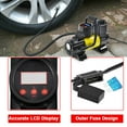 thumbnail image 7 of SEBORIO Heavy Duty Portable Air Compressor Car Tire Inflator Electric Pump Auto 12V, 7 of 7