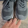 thumbnail image 2 of New Balance 574 Rugged Mens Shoes Sz 9 D Running Black Marble Sole Suede Sneaker, 2 of 6