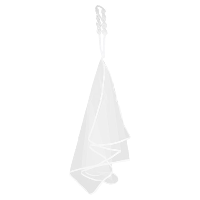 KAKOWELY Elegante diadema de velo de novia con adornos de cristal para despedida de soltera