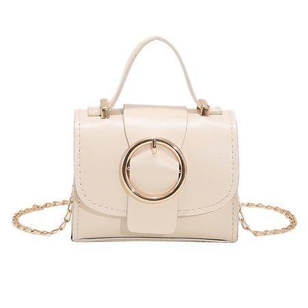 Women Vegan Leather Handbags Ladies Purse Tote Shoulder Bag,White