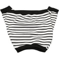 thumbnail image 3 of HUGFEGWE Pyjama pour Chien Chemise Noire à Rayures Blanches Manches Longues Résistant au Rétrécissement Respirant pour la Maison (6TG) CJB91-49867, 3 of 9