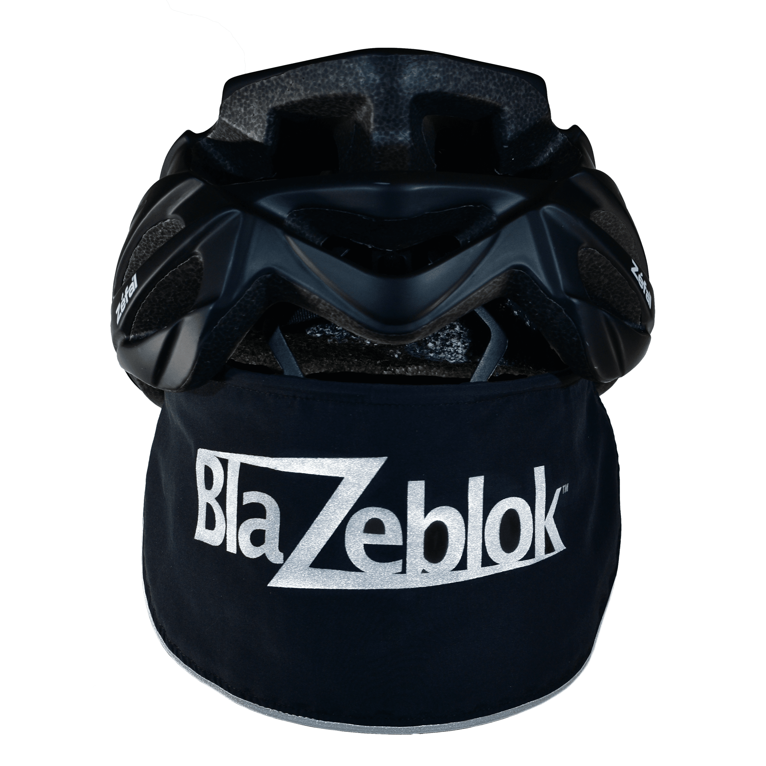 Blazeblok Soft Velcro Bicycle Helmet Back Neck Protector Adjustable