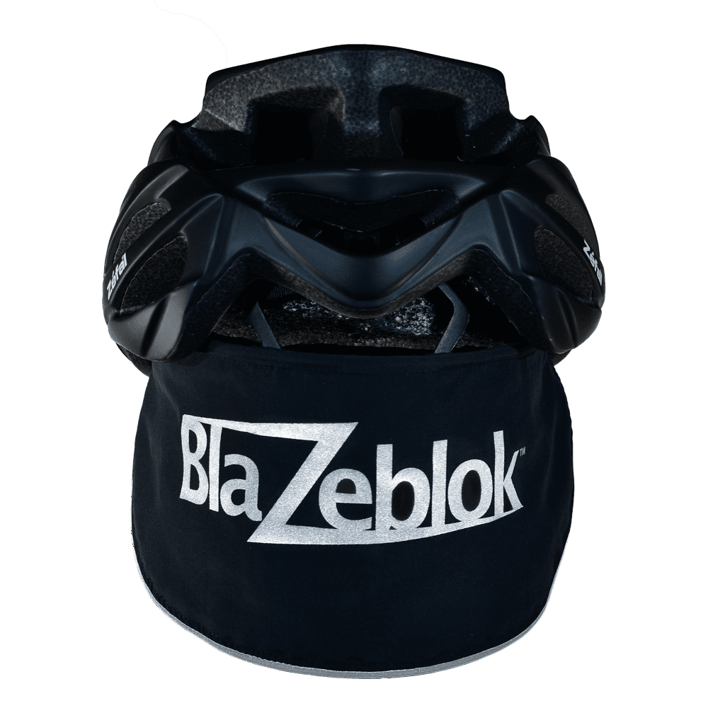 Blazeblok Soft Velcro Bicycle Helmet Back Neck Protector Adjustable