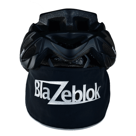 Blazeblok Soft Velcro Bicycle Helmet Back Neck Protector |Adjustable Sun Protection Neck Shield – Unisex | Doctor Recommended Neck Wrap Support - UPF 50+ Premium Fabric (Black) price history on PriceWatchPro
