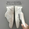 thumbnail image 4 of Kraoden Multifunctional Shoe Brush, Hard Bristle Cleaning Tool for Leather & Sports Shoes, Durable Plastic Handle, Easy Stain Removal, Ideal Shoe Washing Helper, 4 of 6