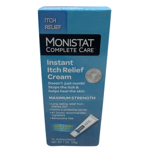 Monistat Soothing Care Maximum Strength Itch Relief Cream 1 Oz