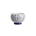 thumbnail image 1 of Maceta de cerámica de porcelana azul y blanca de estilo chino, for el hogar, de lujo, for sala de estar, con orquídeas., 1 of 5