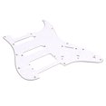 thumbnail image 6 of Electric Guitar Pickguard PVC Plastic Guard Scratch Board Front Plate Panel Cover Instrument Accessories White Pearl Color GSSH66, 6 of 8