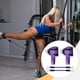 thumbnail image 1 of Kit de 1 par de correas de tobillo ajustables, bandas de fitness, antideslizantes, versátiles y ligeras para ejercicios de glúteos y piernas, bucles Púrpura, 1 of 8