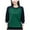 Green, variant on AherBiu Crewneck Sweatshirt for Women Color Blocked Long Sleeve Tops Fuzzy Warm Pullover Winter Clothes