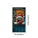 thumbnail image 3 of Christmas Door Cover Santa Claus Print Holiday Party Decoration Polyester Fabric Door Hanging for Home Indoor Outdoor Festive Decor, 3 of 6