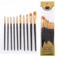 thumbnail image 1 of 10 Pcs Brosses à Cheveux en Nylon Multifonctionnelles Noires, 1 of 5