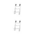 thumbnail image 3 of Moyic Estante sin clavos para ollas, tapas para sartenes, puerta trasera de cocina, placa para puerta de armario, soporte para estante, Type1 NO1, 3 of 6