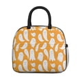 thumbnail image 2 of Womens Orange Halloween Ghosts Lunch Box for Work,Insulated Lunch Bag for Women,Loncheras Para Mujer,Leakproof Adult Lunch Bag for Work,Beach,Travel,Picnic,Camping, 2 of 7