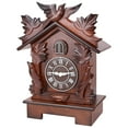 thumbnail image 2 of Kendal Large Tabletop Handcrafted Wood Cuckoo Clock House Home Decor with Singing Bird & Black Forest Bird Decoration MX23-2, 2 of 9