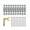 118 Metal Type, variant on Milaget 21 Pcs High-Quality Iron Cassette Screws Support Rod Kit, Adjustable for Wall Mount Switch Box Junction Box Socket 86 Metal Type
