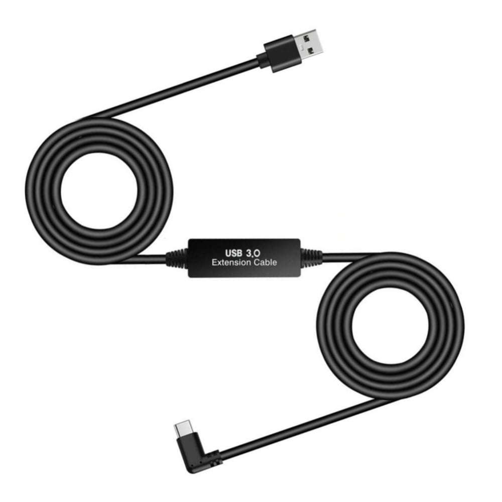 Mob Let landdistrikterne 16ft Link Cable , for Oculus Link Cable with Signal Booster, Streaming VR  Game & Fast Charging USB C 3.0 Cable Compatible for Oculus Quest Headset  and Gaming PC … - Walmart.com