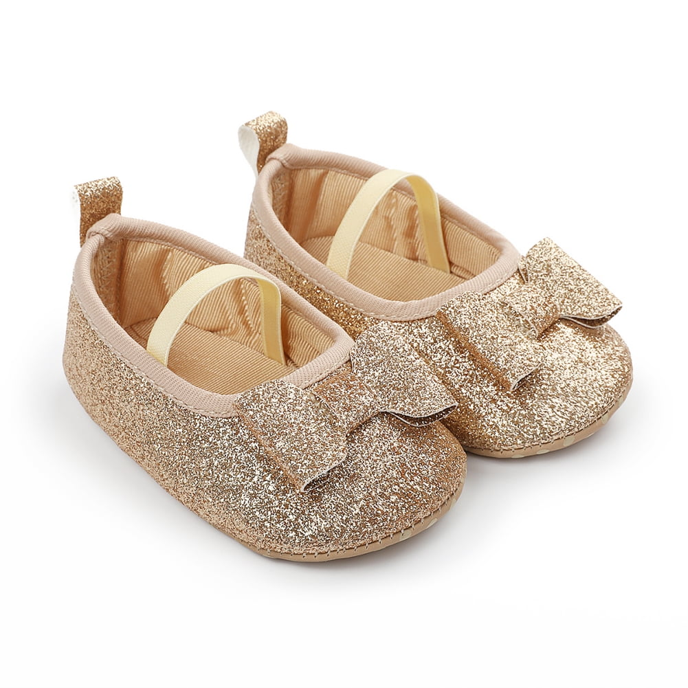 Summer Kids Girls Toddler Baby Sandals Casual Bowknot Flat Princess Sequin Shoes 