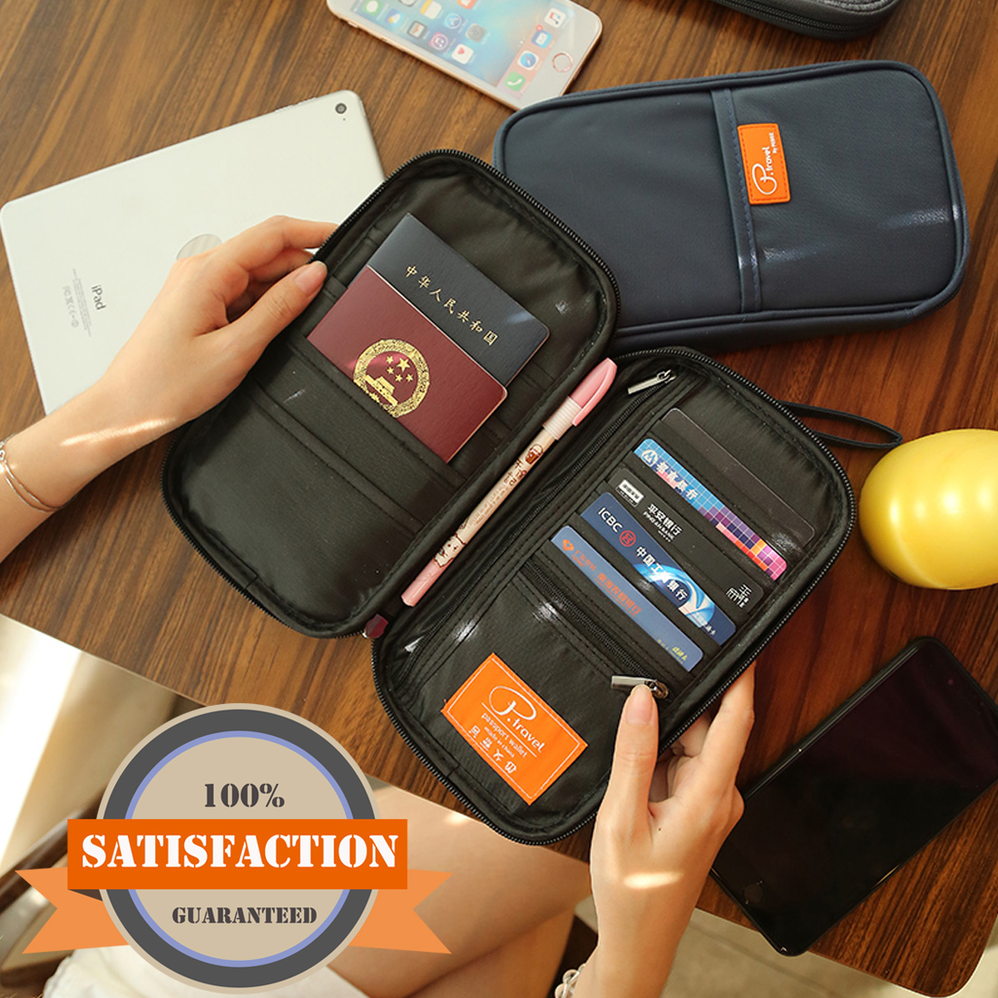 Valita Leather RFID Bifold Wallet For Men & Women – Holiday Travel Credit Card Holder