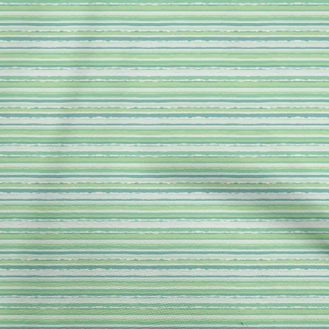 oneOone Cotton Cambric Green Fabric Geometric Overlapping Stripes Craft Projects Decor Fabric Printed By The Yard 56 Inch Wide