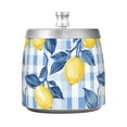 thumbnail image 7 of Yayeee Ashtray with Lid for Cigarette Smokeless Stainless Steel Home Ash Holder, Light Blue Lemon, 7 of 7