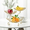 DNYSYSJ 3 Layers Cake Stand Fruit Plate Kitchen Storage Shelf Party Bracket Decorate