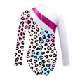 thumbnail image 4 of MSemis Child Girls Athletic One Piece Long Sleeve Leotard Top, 4 of 5