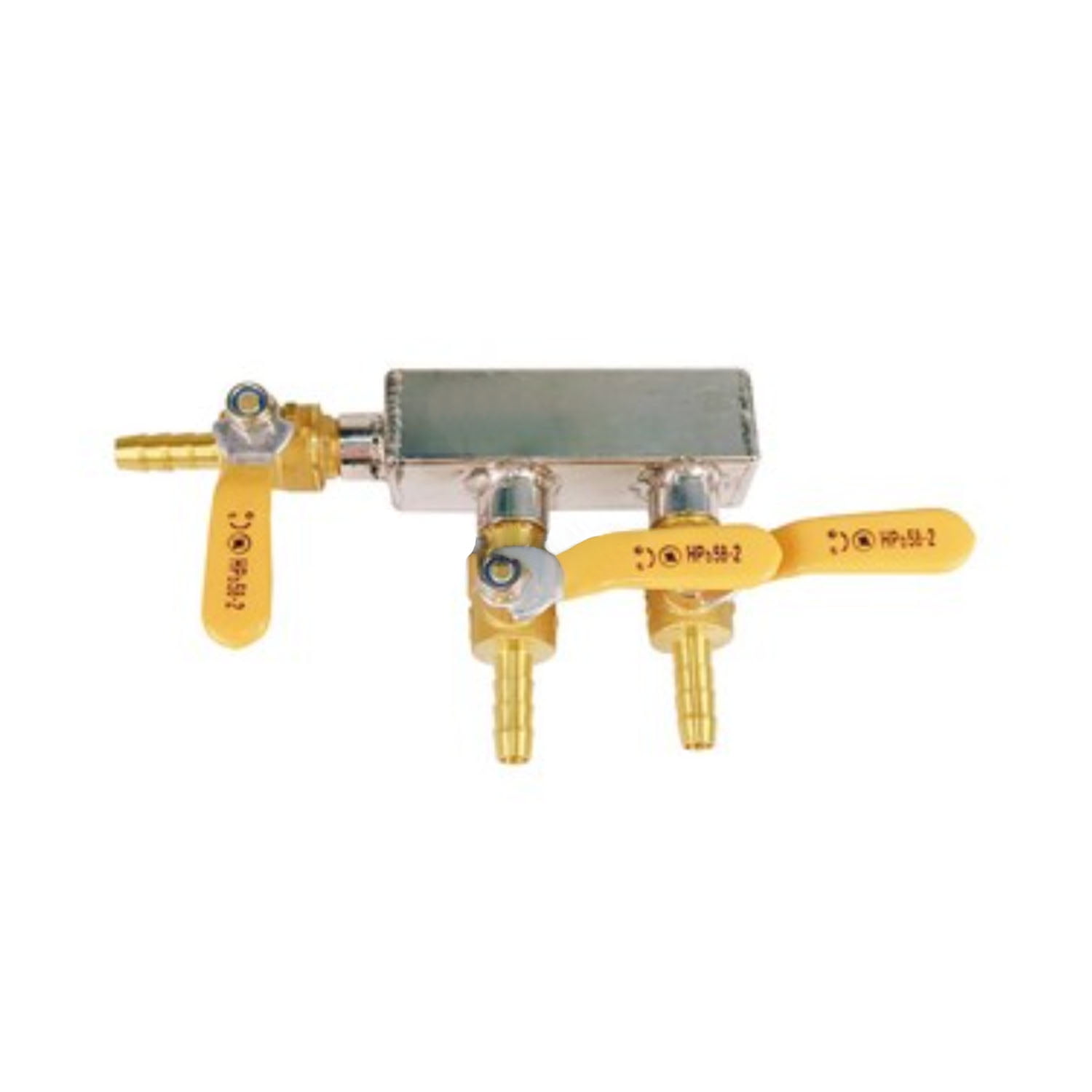 Multi Way homebrew Co2 Air Gas Distribution Manifold Splitter Draft