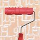 thumbnail image 2 of Rodillo para pintar Sonducket estampado en relieve 7 pulgadas con mango de plástico Rojo tipo 6, 2 of 2