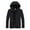 Black, variant on FRSASU Men Coat Zipper Windproof Waterproof Loose Outwear Jacket Coat