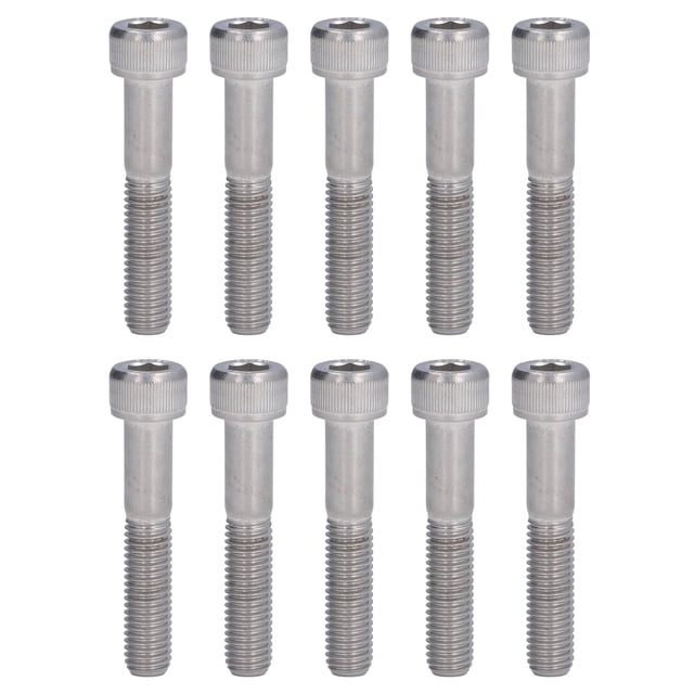 Bolts,10Pcs Cylindrical Head Caps Cylindrical Head Caps Bolts Hex Socket Bolts Built to Last