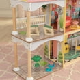KidKraft Lola Mansion Wooden Dollhouse with 30 Accessories, Ages 4 & up