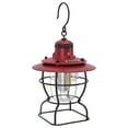 thumbnail image 2 of Portable, Multifunctional Tent Light & Searchlight, Rechargeable Battery, Reddish Black Retro Style LED Camp Lantern, 2 of 8