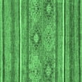thumbnail image 1 of Ahgly Company Indoor Square Abstract Emerald Green Modern Area Rugs, 5' Square, 1 of 4